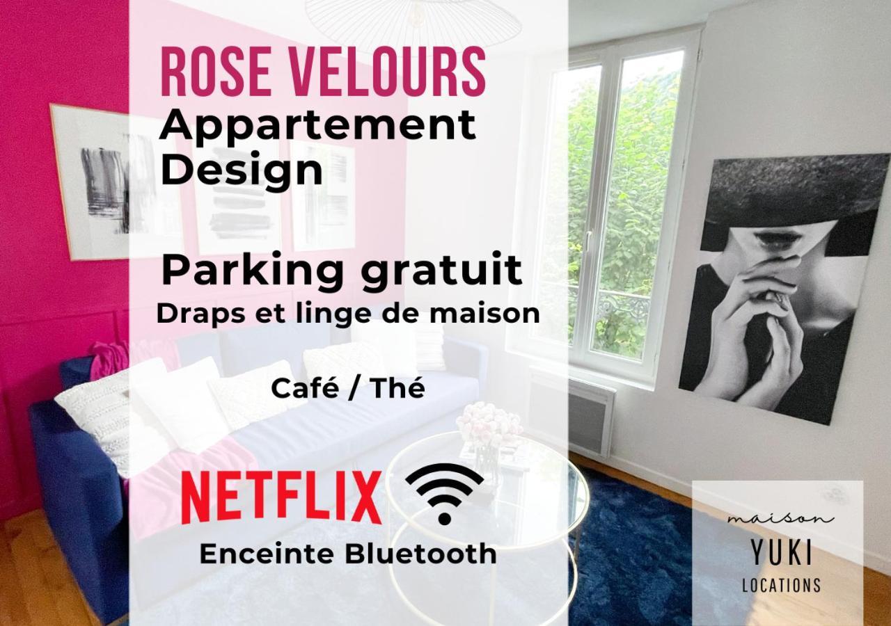 Maison Yuki - Rose Velours - Netflix & Parking Le Mont-Dore